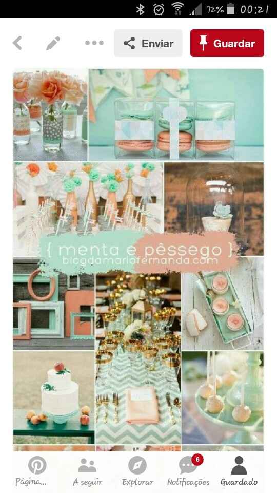 Inspiração Casamento Cor pêssego! - 5