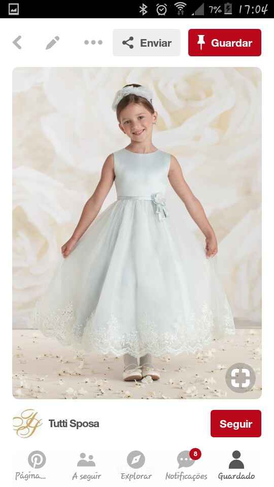 Vestidos Totalmente Brancos Meninas Alianças - 1