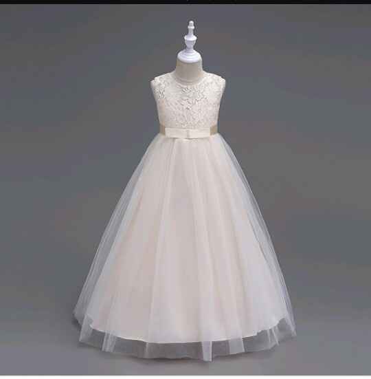 Vestidos Totalmente Brancos Meninas Alianças - 4