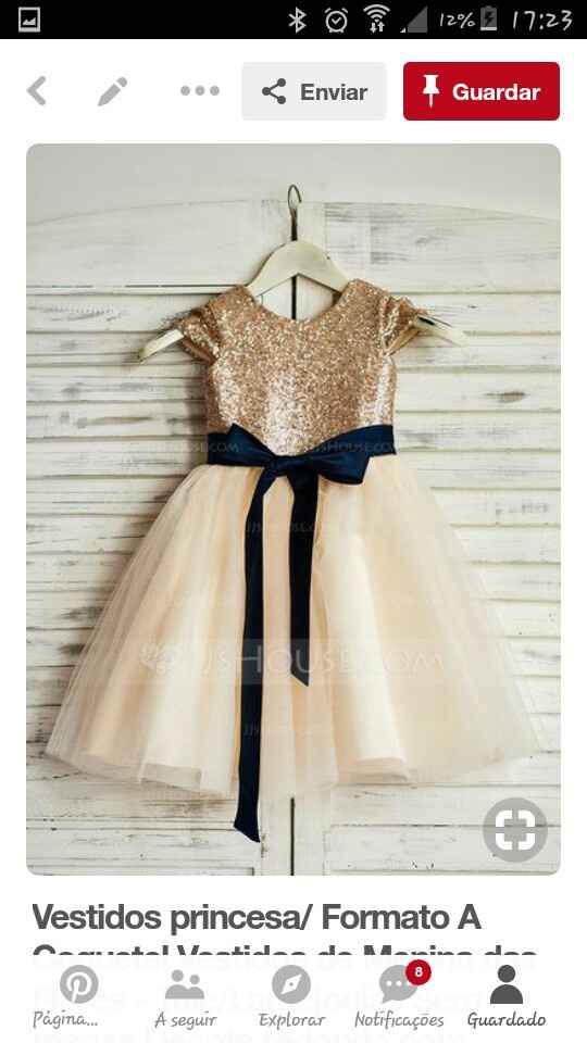 Vestidos Meninas Alianças - Inspirações Elegantes - 1