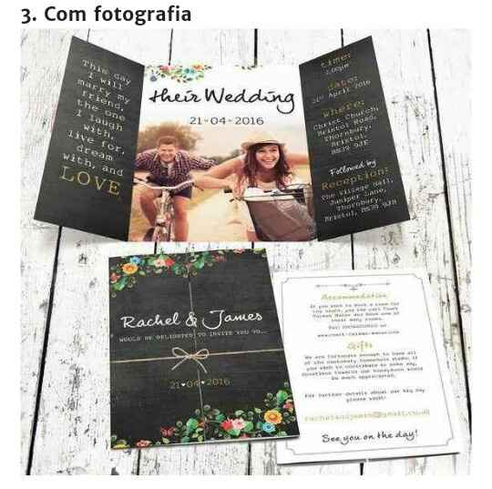 Os meus convites de casamento: Catarina - 3