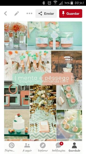 Inspiração Casamento Cor pêssego! - 5