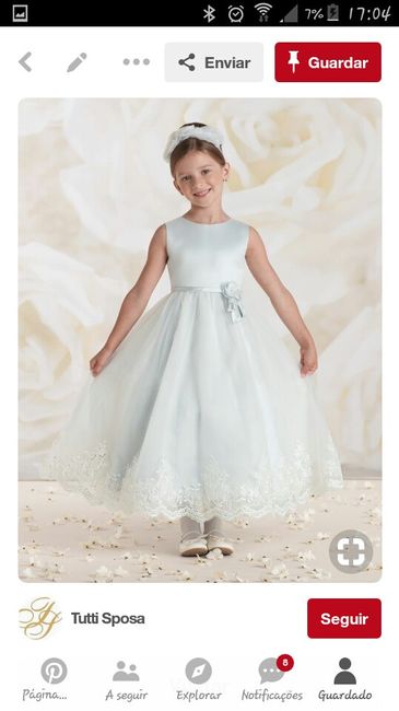 Vestidos Totalmente Brancos Meninas Alianças - 1