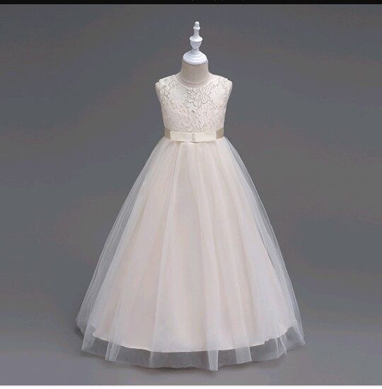 Vestidos Totalmente Brancos Meninas Alianças - 4