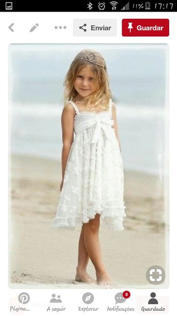 Vestidos Meninas Alianças - Inspirações Praia - 3