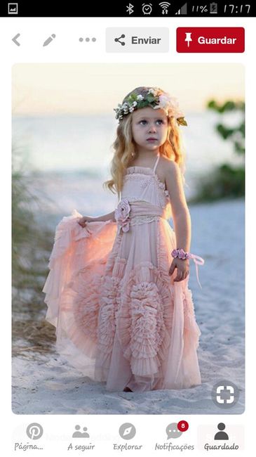 Vestidos Meninas Alianças - Inspirações Praia - 4