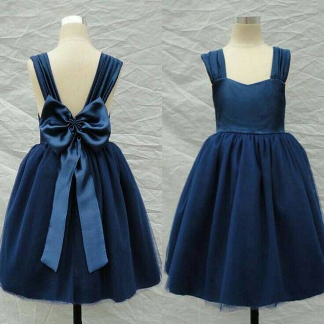 Desafio das Cores - Azul Marinho,  Dourado e Branco - Meninas Alianças - 2