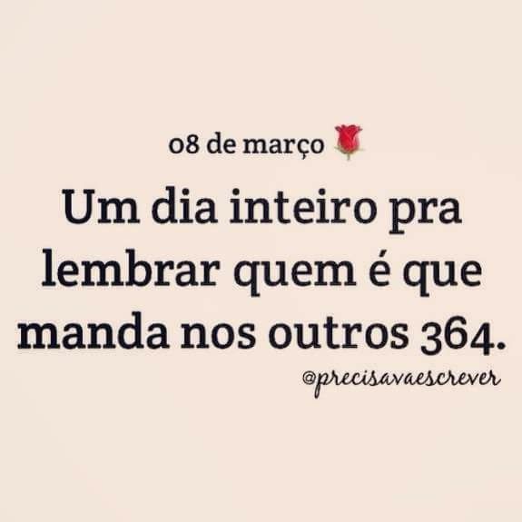 Dia da mulher