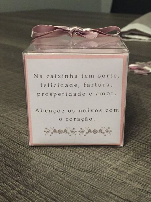 Caixinhas de arroz
