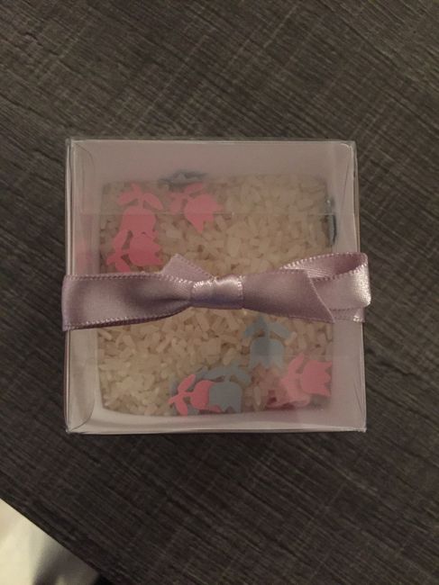 Caixinhas de arroz