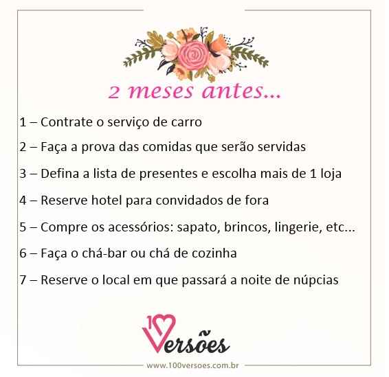 2 meses antes