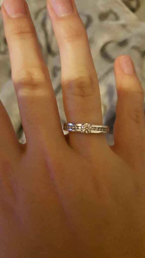 Anel de diamante - 1