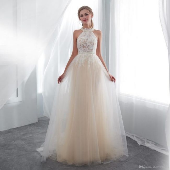 Que penteado usariam com este vestido de noiva? - 2