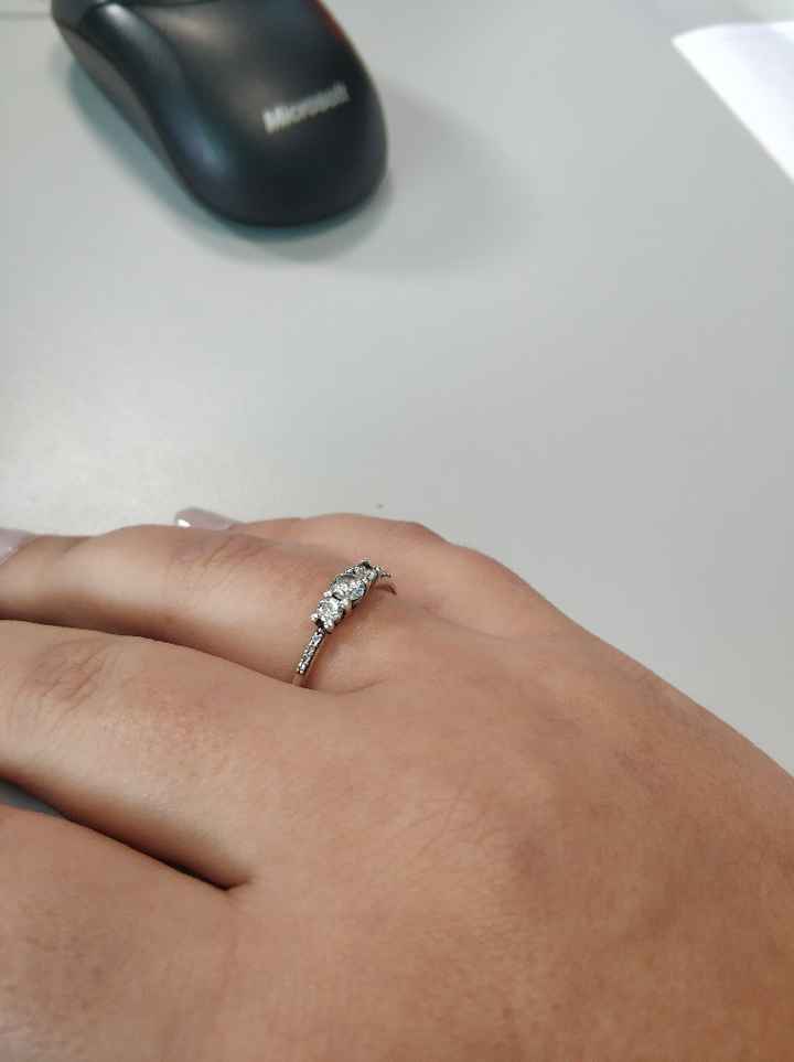 Bora partilhar o nosso anel de noivado? 💍😍 - 1