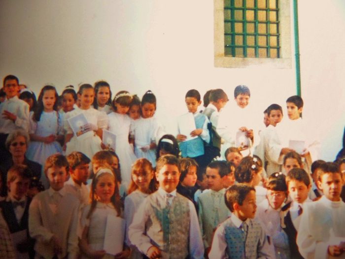 A nossa comunhão - a 1ª foto juntos