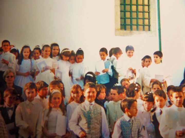 A nossa comunhão - a 1ª foto juntos