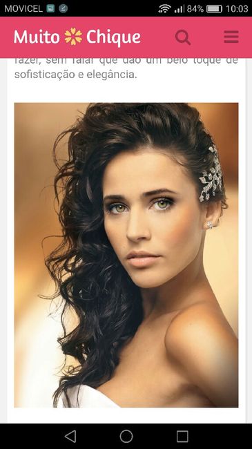 Em conversa com noiva inspirações de penteados - 1