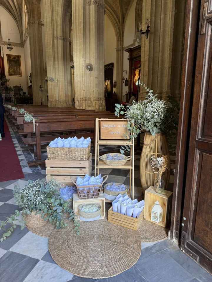 Recepção na Igreja aos convidados - fornecedores Margem Sul - 1