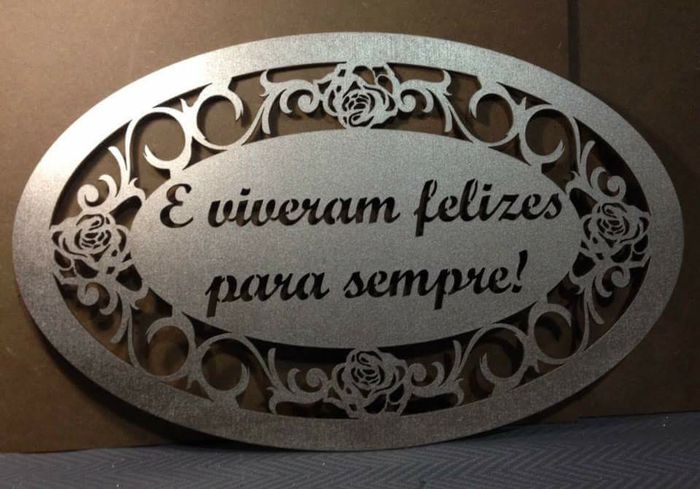 Placas de entrada noiva! 1