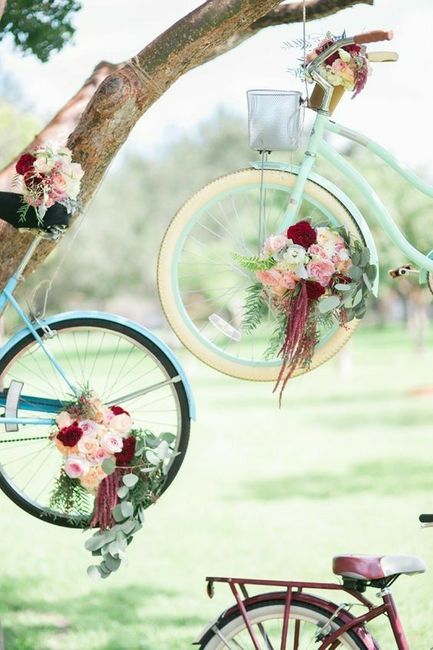 Trabalhar o tema do casamento: Bicicleta/ciclismo 3