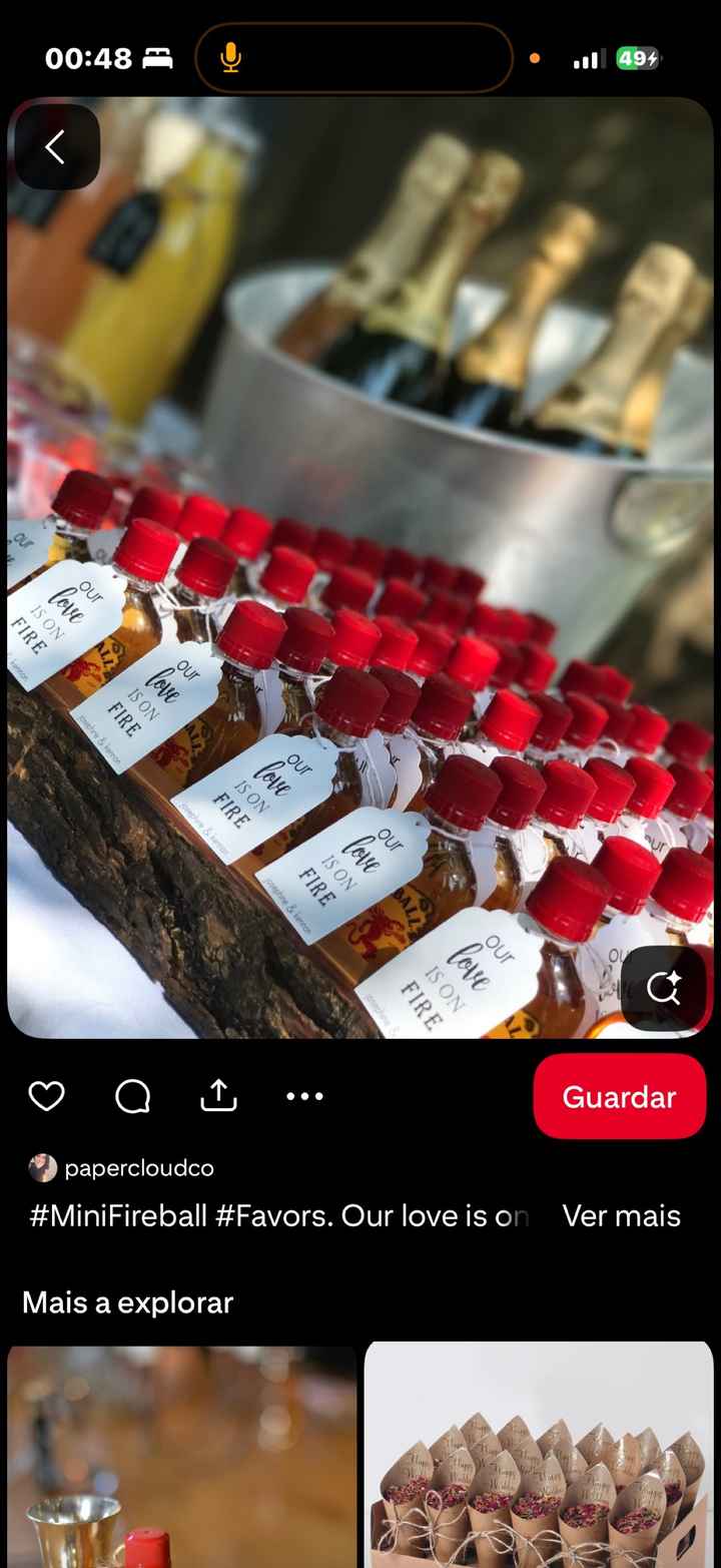 Lembranças para padrinhos - 1