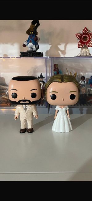 Bonequinhos para Bolo de Casamento 1