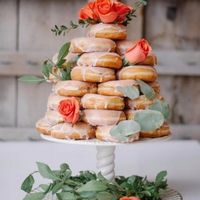 Donuts no casamento