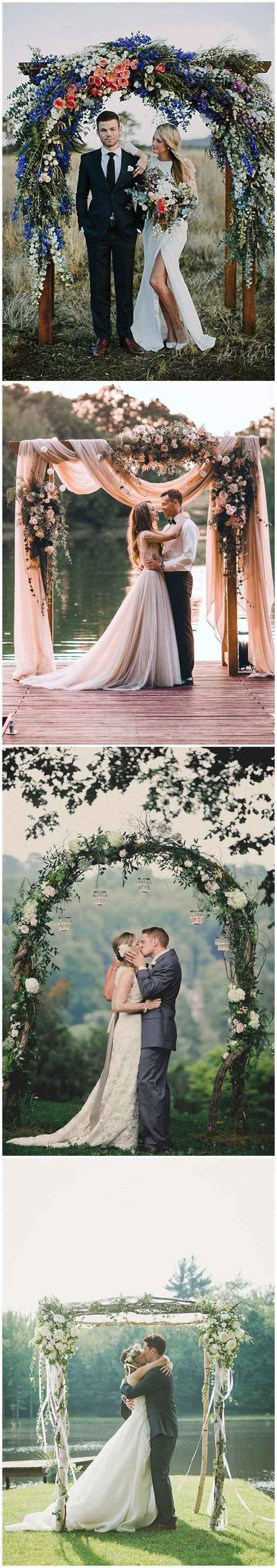 arcos com flores