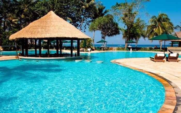 Beira da piscina