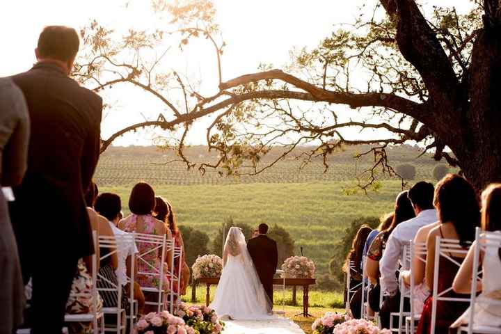 Meu casamento terá que ser ao ar livre: o que levar em consideração? - 2