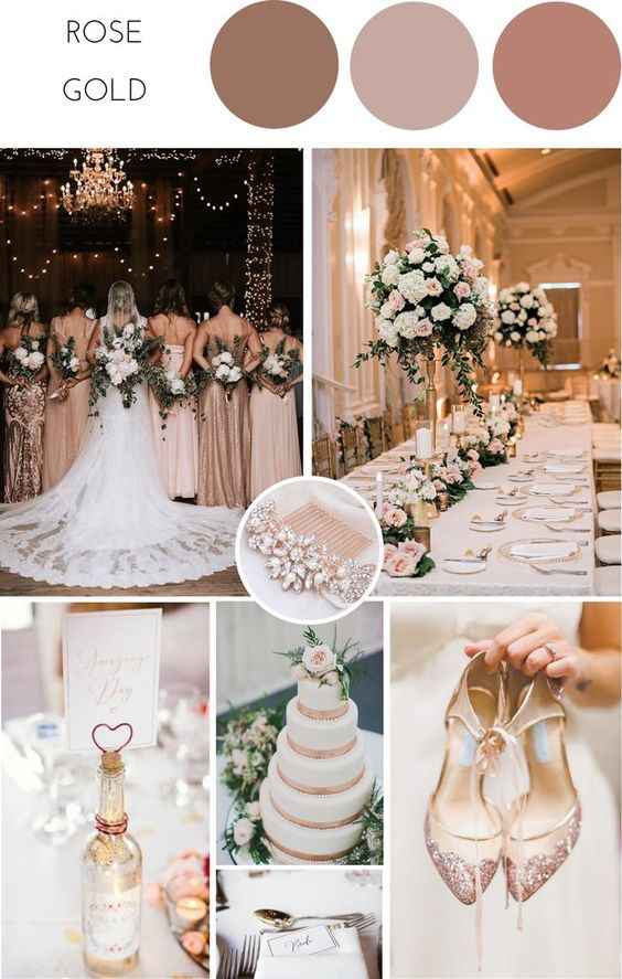 Decoração Rose Gold - 1