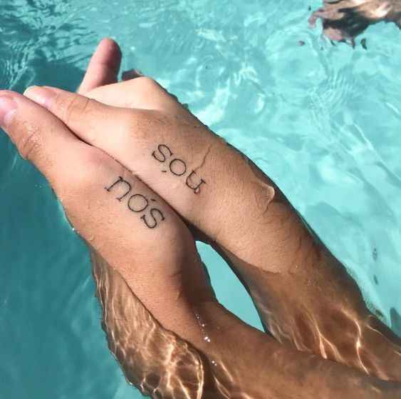 Tatuagens em casal! Sim ou não? - 1