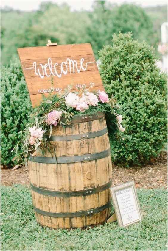 Barril na decoração do casamento: usarias no teu? - 3