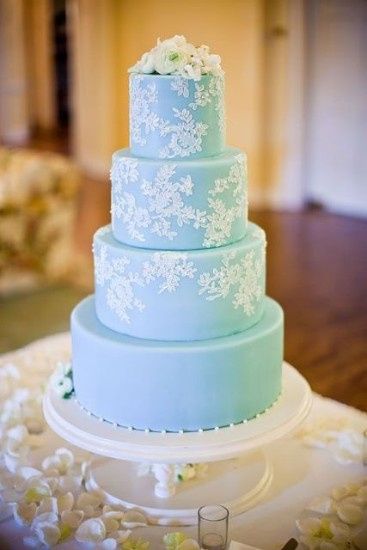 Azul Tiffany na decoração do casamento 6