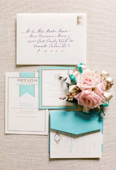Azul Tiffany na decoração do casamento 7