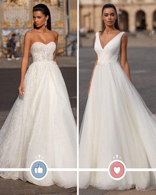 Dois vestidos, um voto: qual é o teu? 1