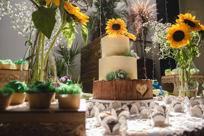 Ideias para decorar o casamento com girassóis - 7