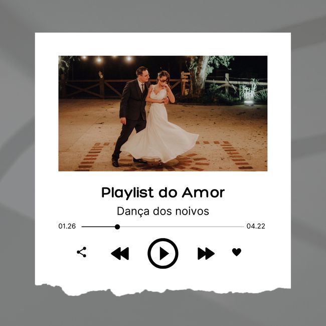 Playlist do casamento: a primeira dança 1