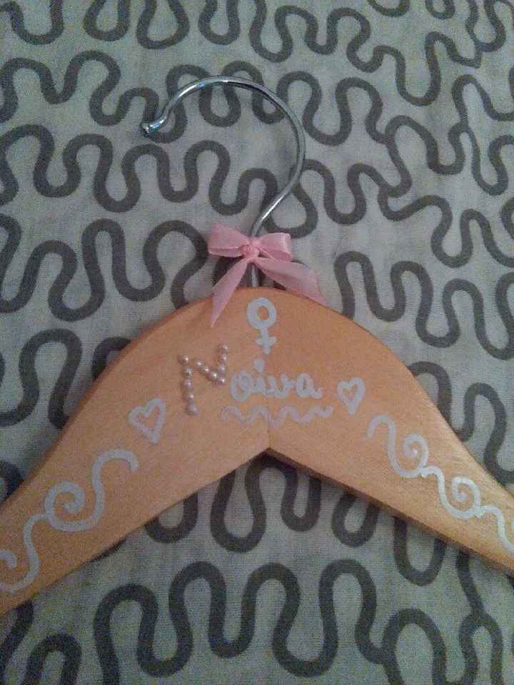 Cabides dos noivos diy 1a manualidade - 3