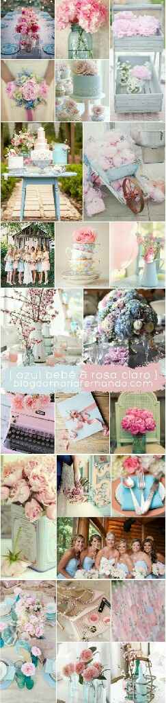 Palete de cores quartzo rosa + serenity - 1