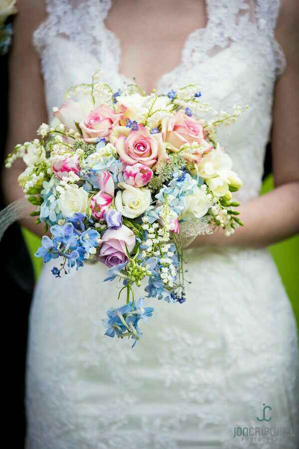 Bouquet quartzo rosa + serenity - 5