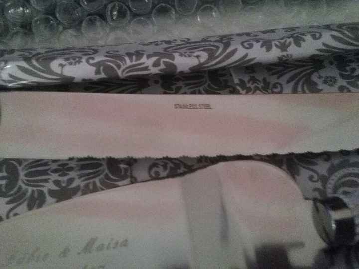  Talheres para o corte do bolo - 4