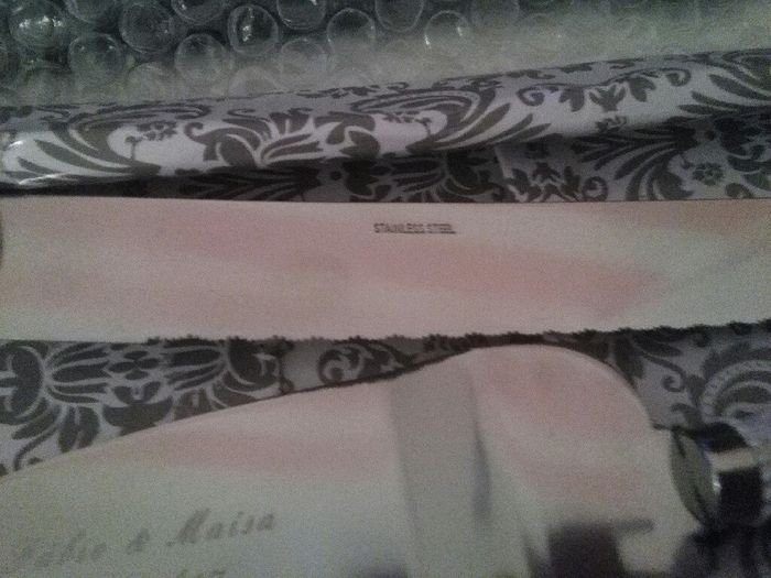  Talheres para o corte do bolo - 4