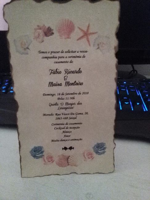 Convites feitos e entrega - 7