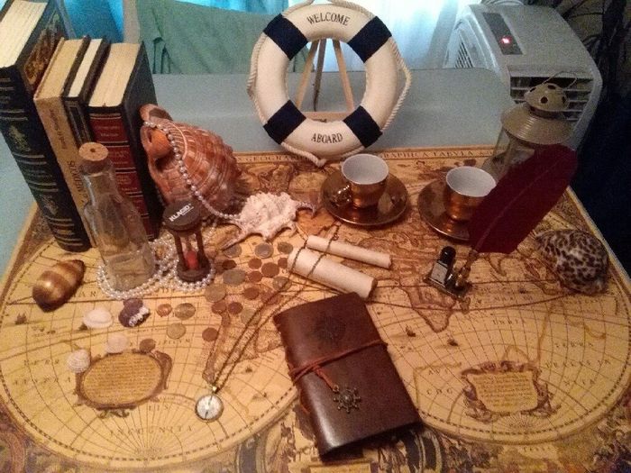 Livro de honra e Cabine do Capitão - 11