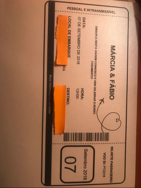  Convite de casamento - 1