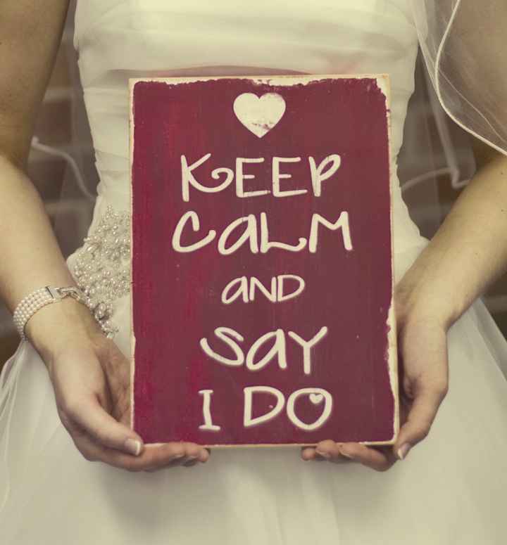 keep calm...