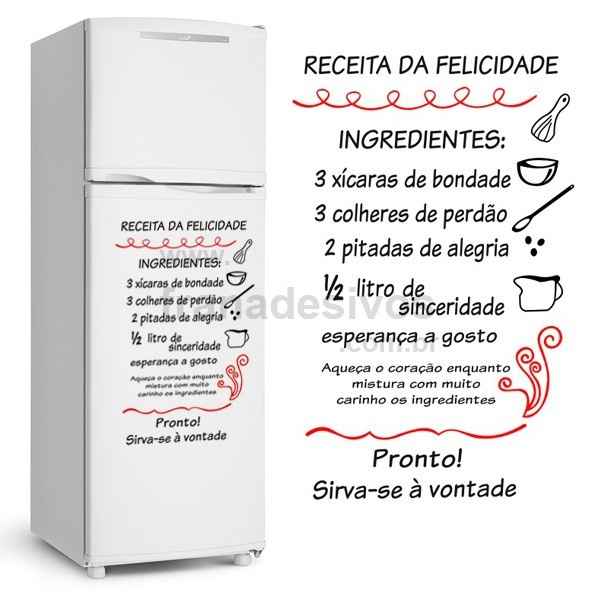 receita felicidade
