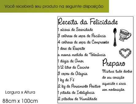 receita felicidade