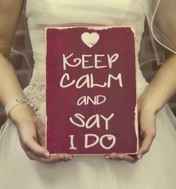 keep calm...